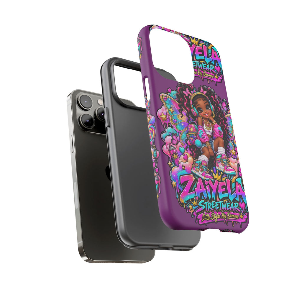Cute Afro Rainbow Fairy Phone Case Fairy Streetwear Princess Protective Cover