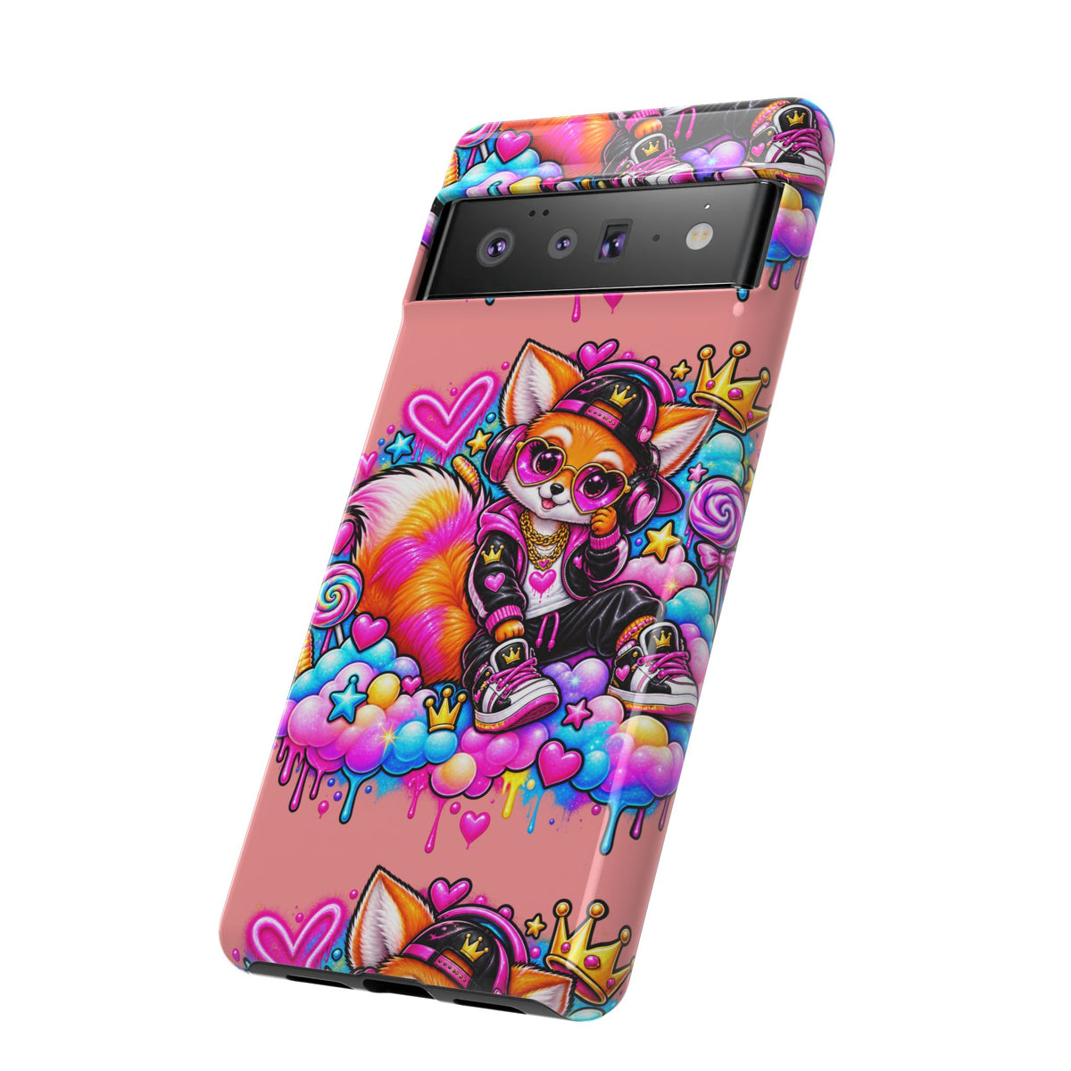 Cute Streetwear Fox Phone Case — Fox Streetwear Star
