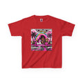 Kids Unicorn Rainbow Tee  Cute Pink Fantasy Graphic T-Shirt for Girls