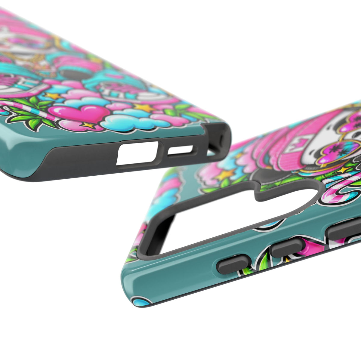 Cute Panda Phone Case Glam Panda Tropical Design