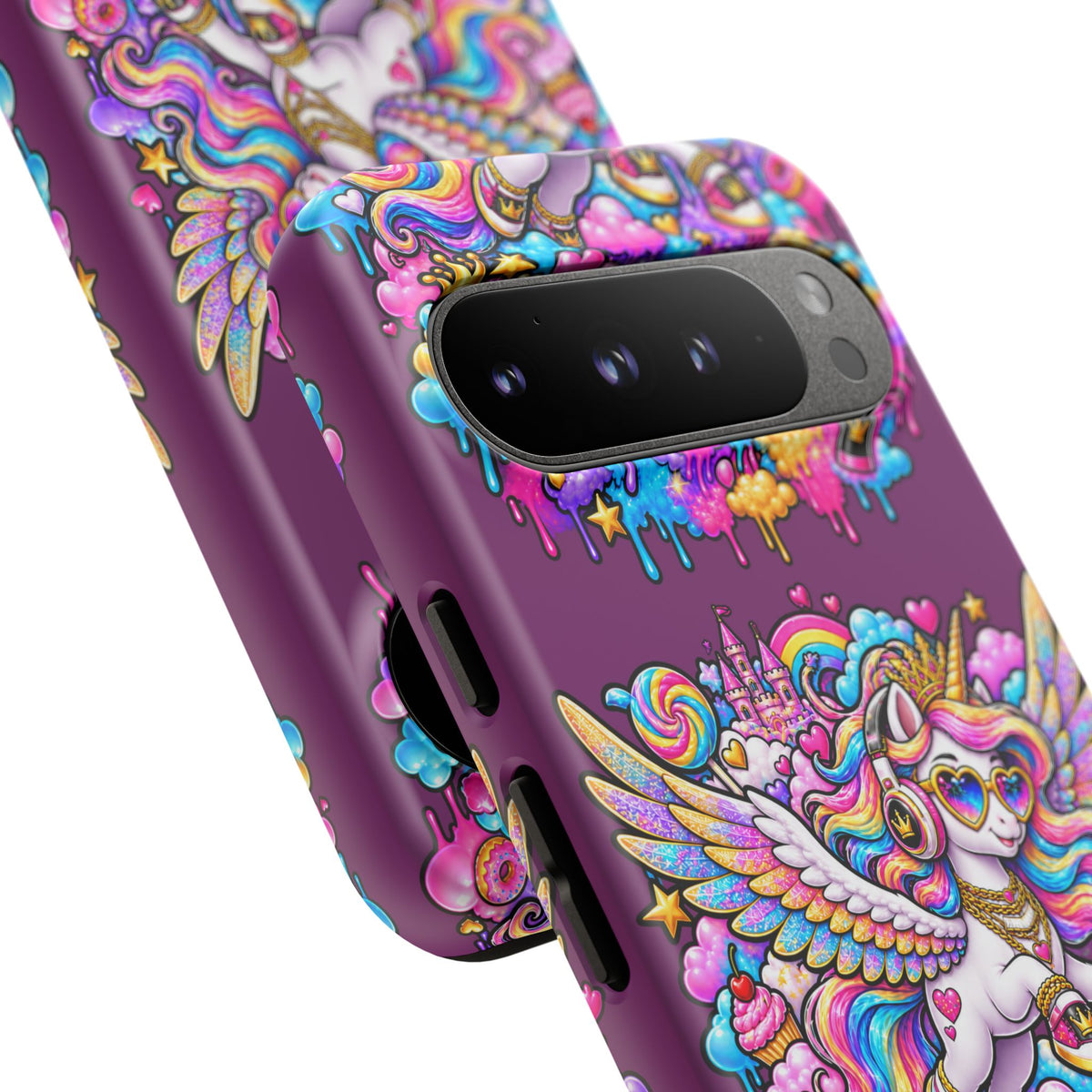Unicorn Cute Tough Case — Colorful Rainbow Pegasus Phone Case
