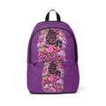 Purple Cat Candy Backpack — Personalized Magical Kitty School Bag