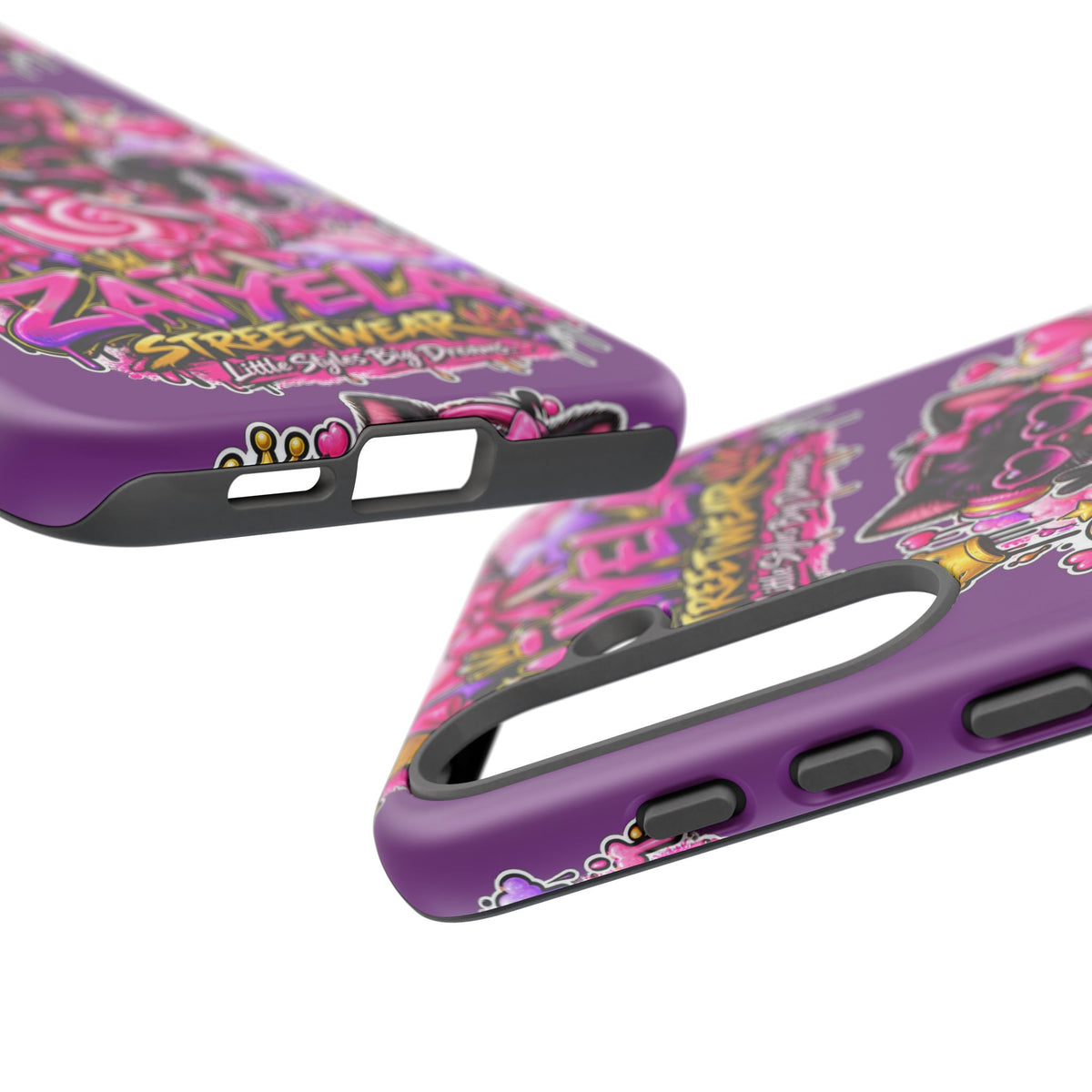 Cute Black Cat Candy Phone Case — Zaiyela Streetwear Magical Kitty