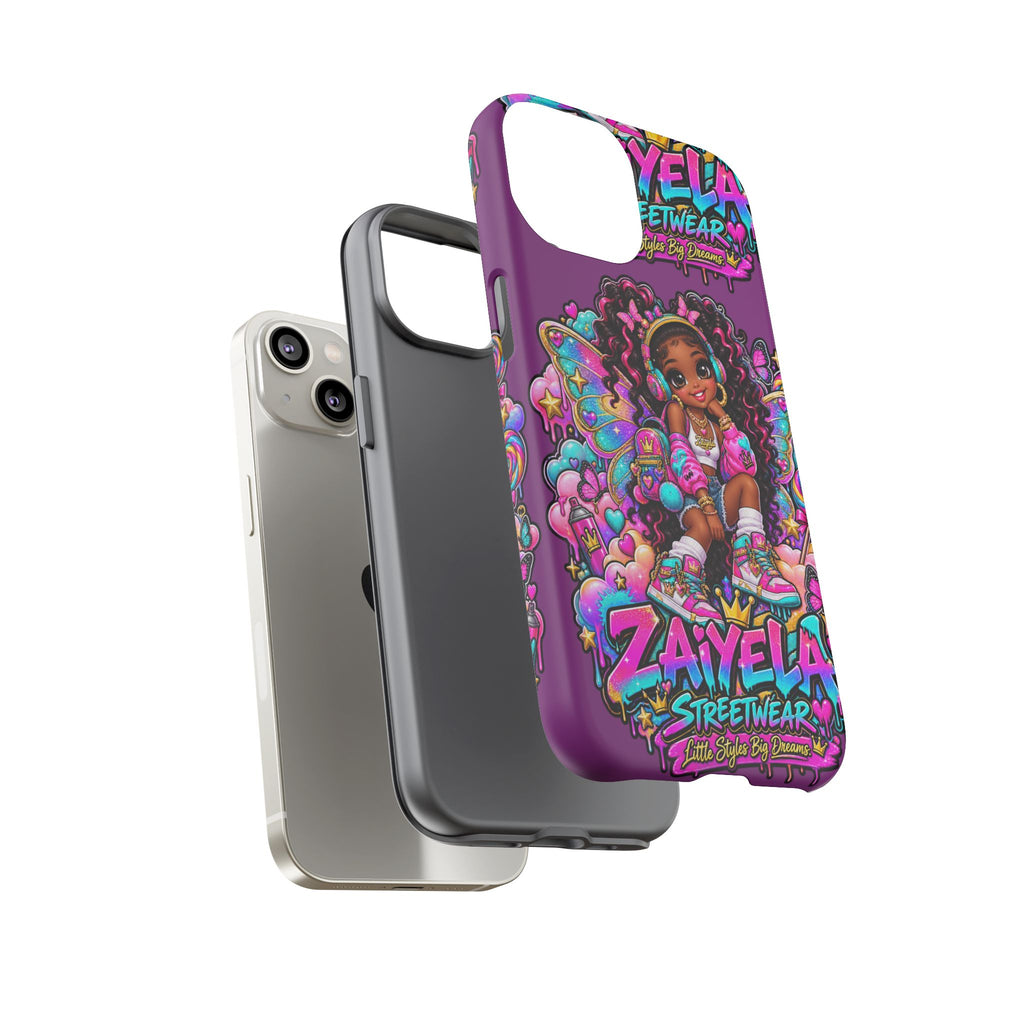 Cute Afro Rainbow Fairy Phone Case Fairy Streetwear Princess Protective Cover