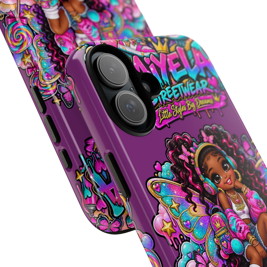 Cute Afro Rainbow Fairy Phone Case Fairy Streetwear Princess Protective Cover