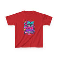 Kids T‑Shirt — "I Can Do Hard Things" Colorful Motivational Graphic Tee