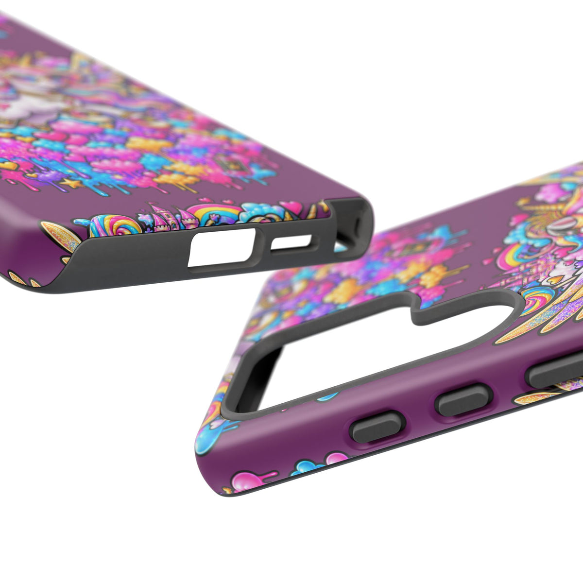 Unicorn Cute Tough Case — Colorful Rainbow Pegasus Phone Case