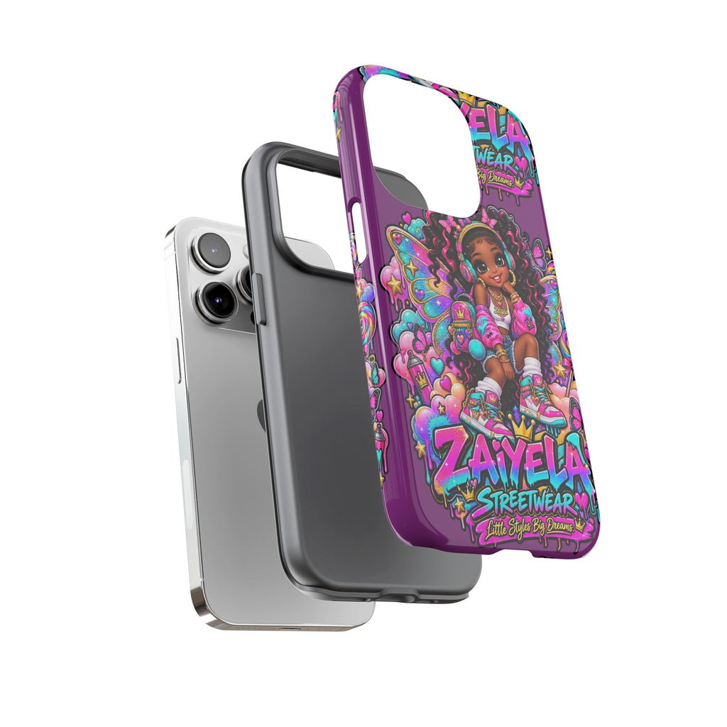 Cute Afro Rainbow Fairy Phone Case Fairy Streetwear Princess Protective Cover