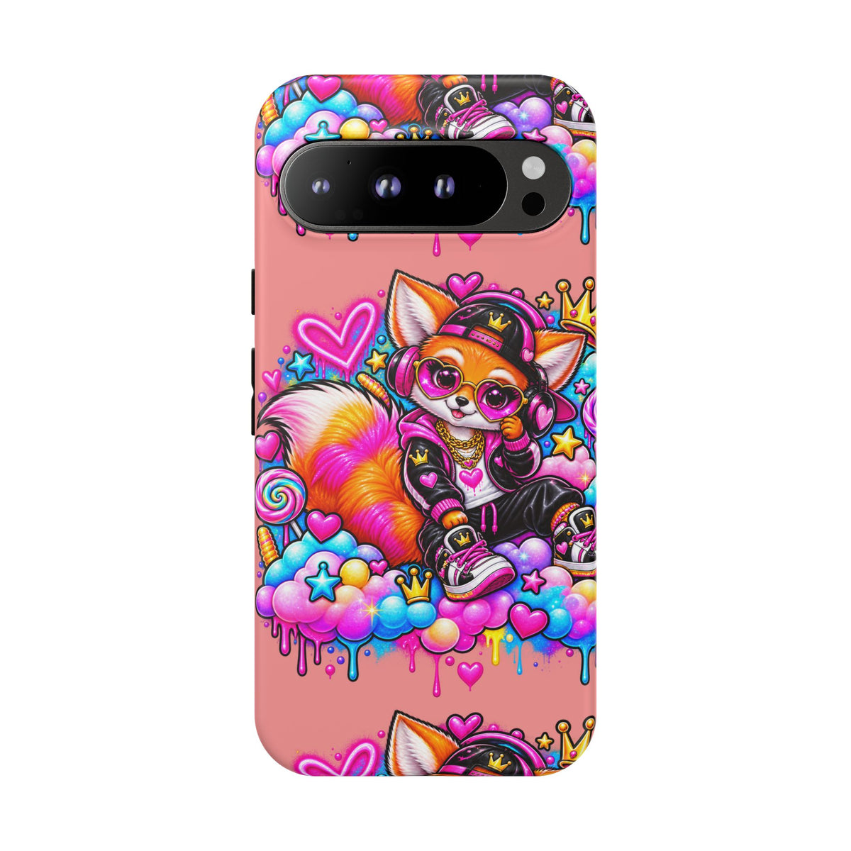 Cute Streetwear Fox Phone Case — Fox Streetwear Star