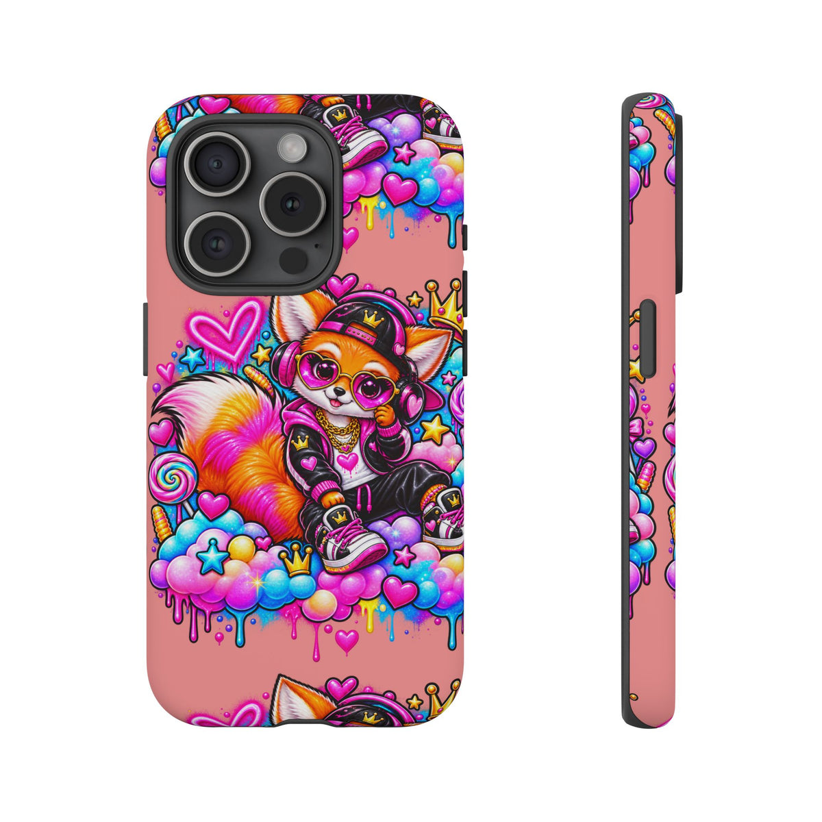 Cute Streetwear Fox Phone Case — Fox Streetwear Star