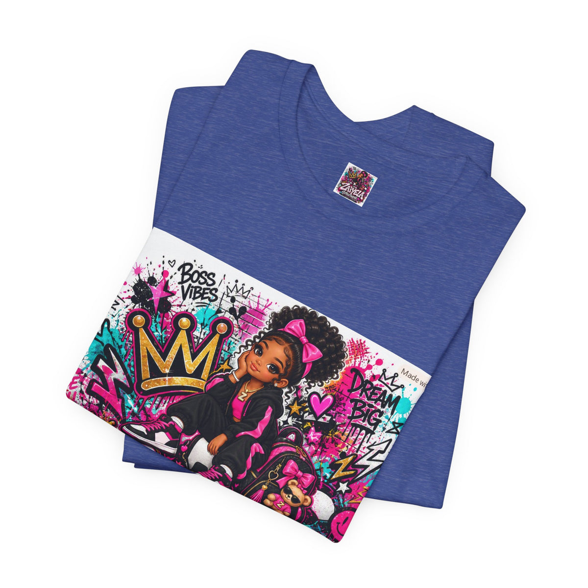 Zaiyela Streetwear Graffiti Tee