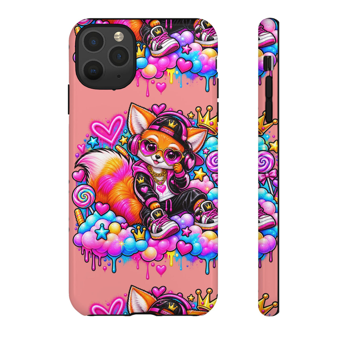 Cute Streetwear Fox Phone Case — Fox Streetwear Star