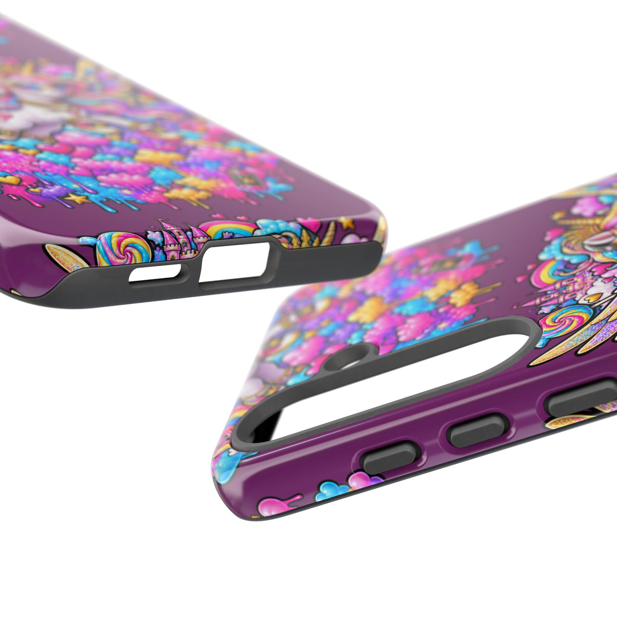 Unicorn Cute Tough Case — Colorful Rainbow Pegasus Phone Case