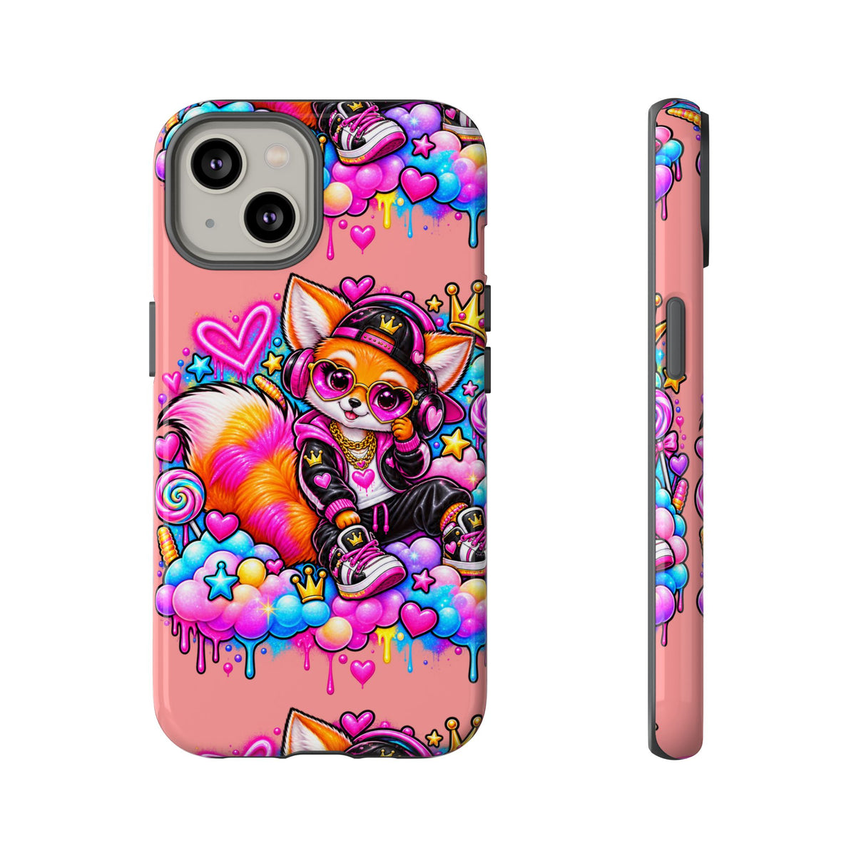Cute Streetwear Fox Phone Case — Fox Streetwear Star