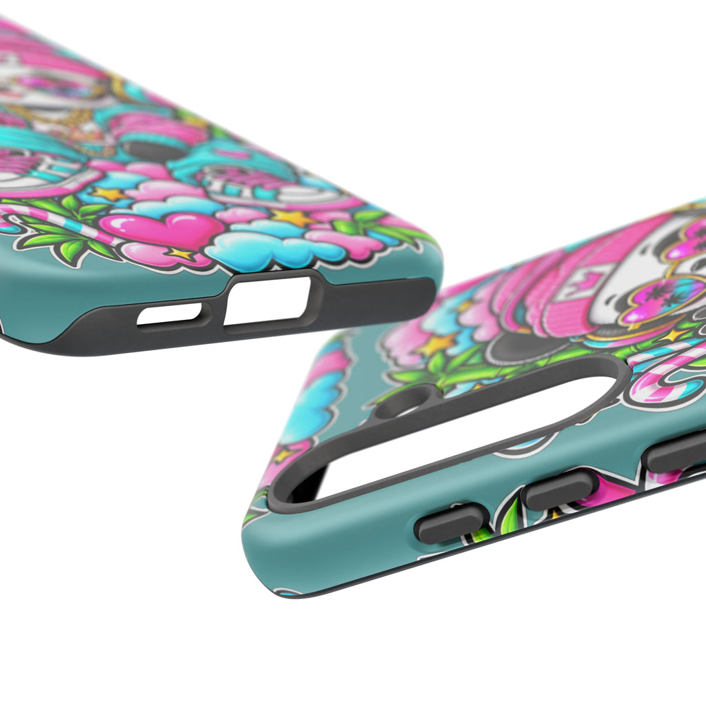 Cute Panda Phone Case Glam Panda Tropical Design