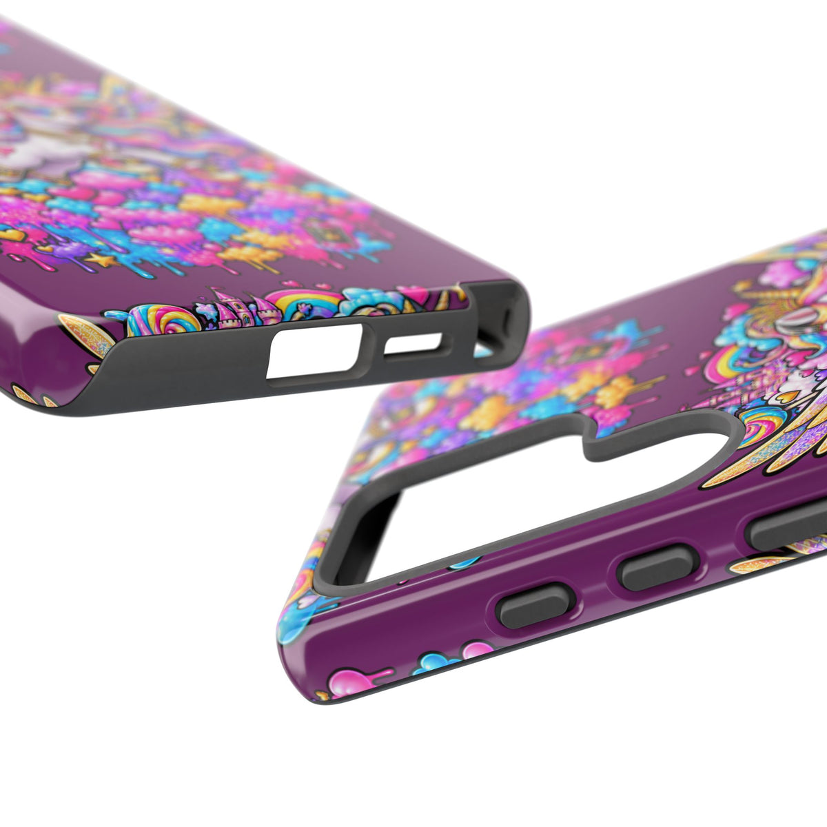 Unicorn Cute Tough Case — Colorful Rainbow Pegasus Phone Case