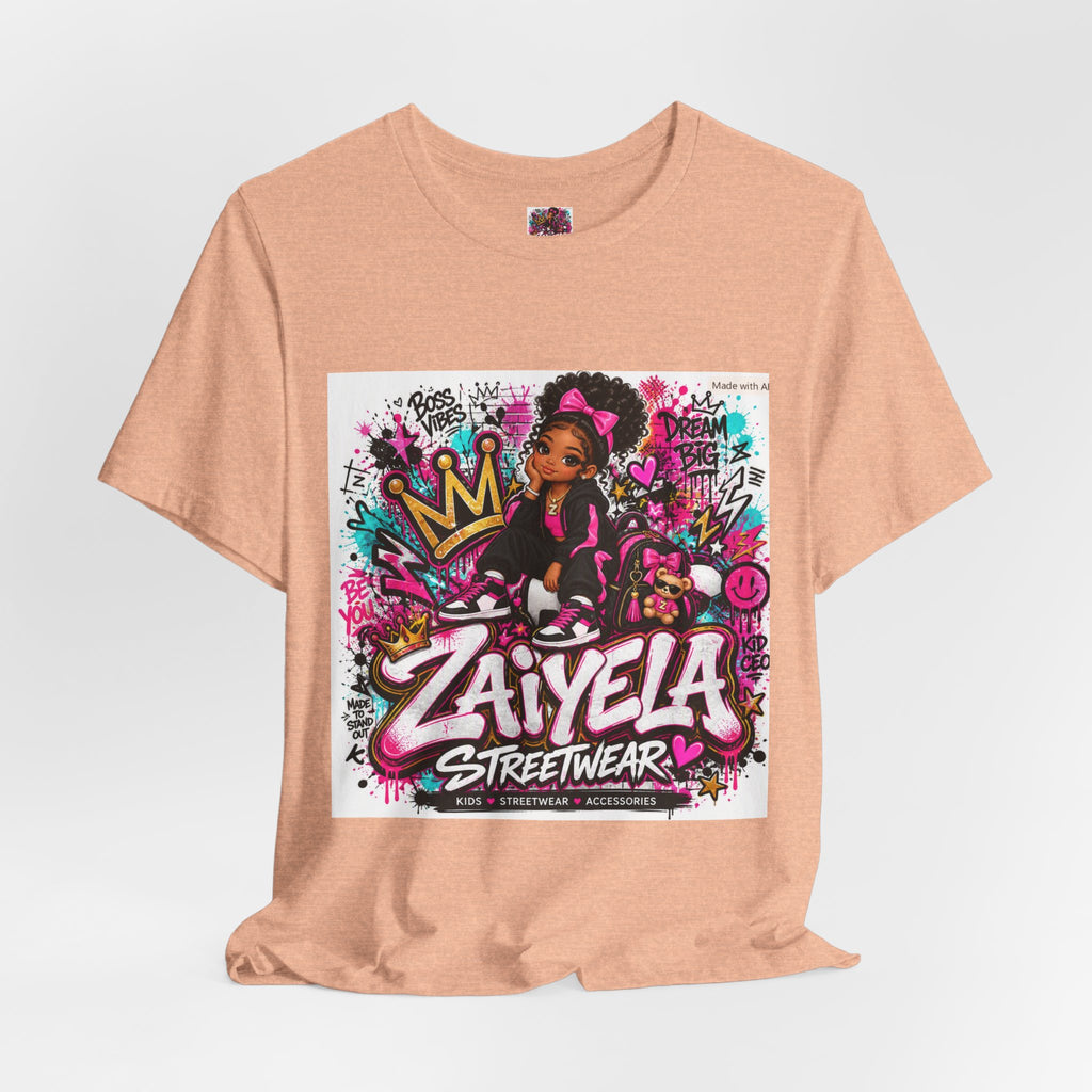 Zaiyela Streetwear Graffiti Tee