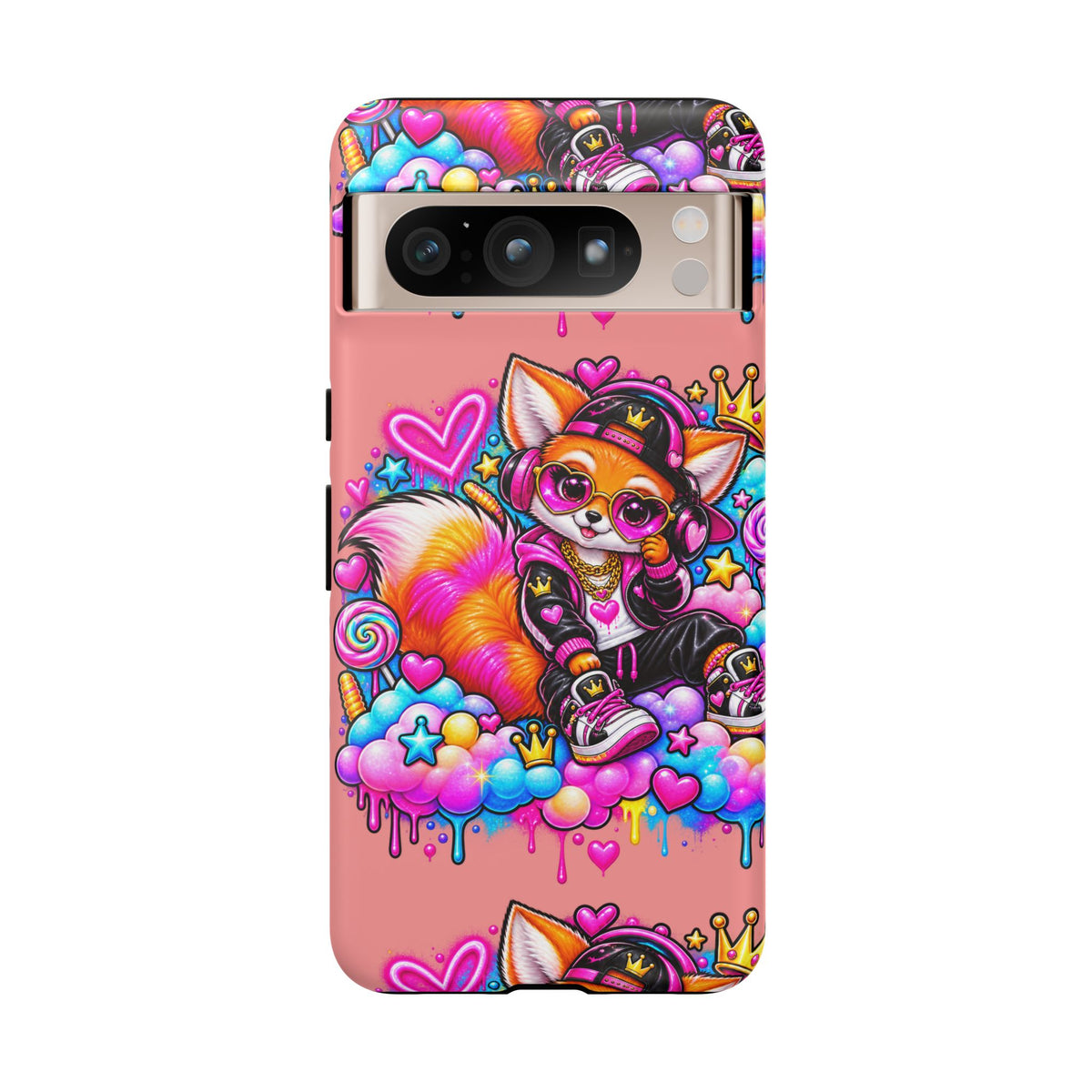 Cute Streetwear Fox Phone Case — Fox Streetwear Star