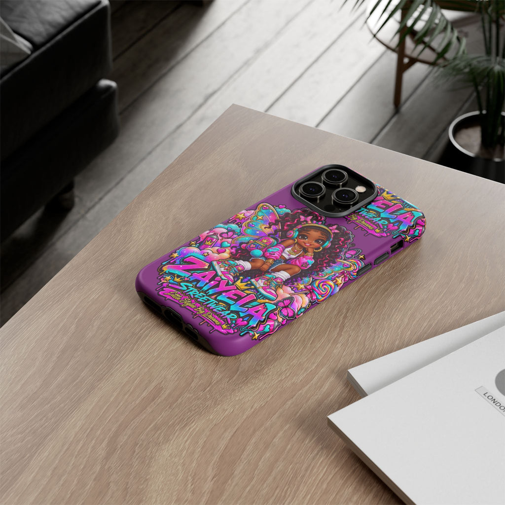 Cute Afro Rainbow Fairy Phone Case Fairy Streetwear Princess Protective Cover