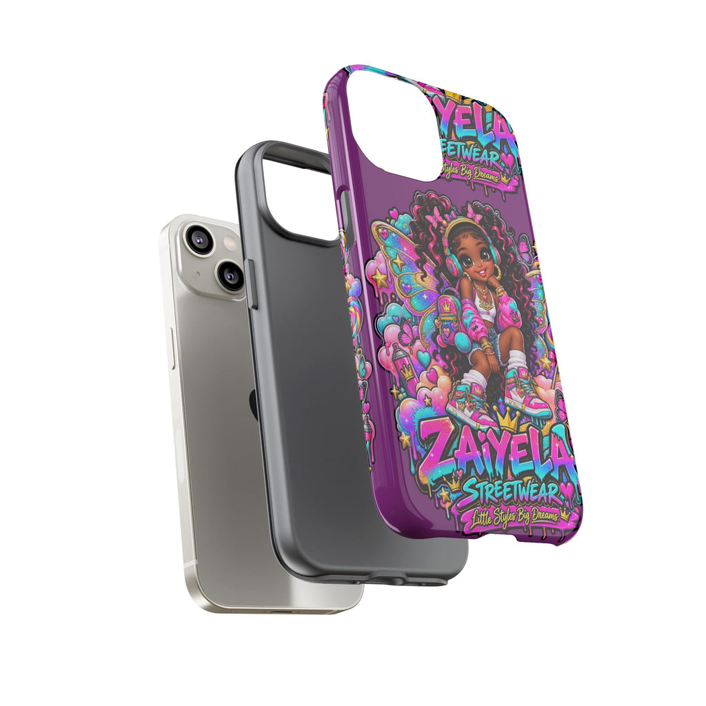 Cute Afro Rainbow Fairy Phone Case Fairy Streetwear Princess Protective Cover