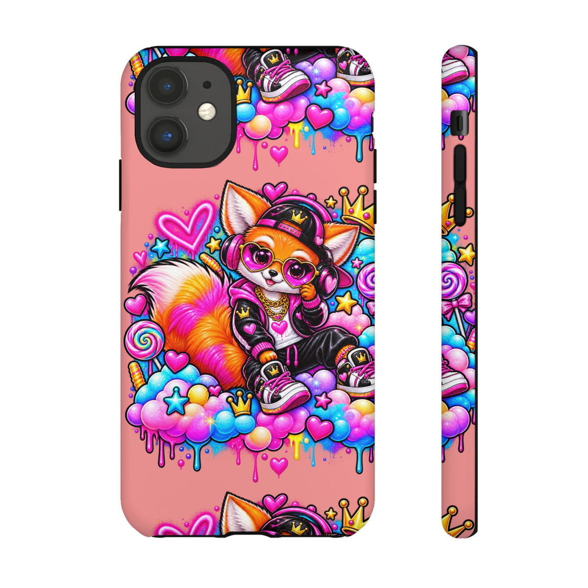 Cute Streetwear Fox Phone Case — Fox Streetwear Star