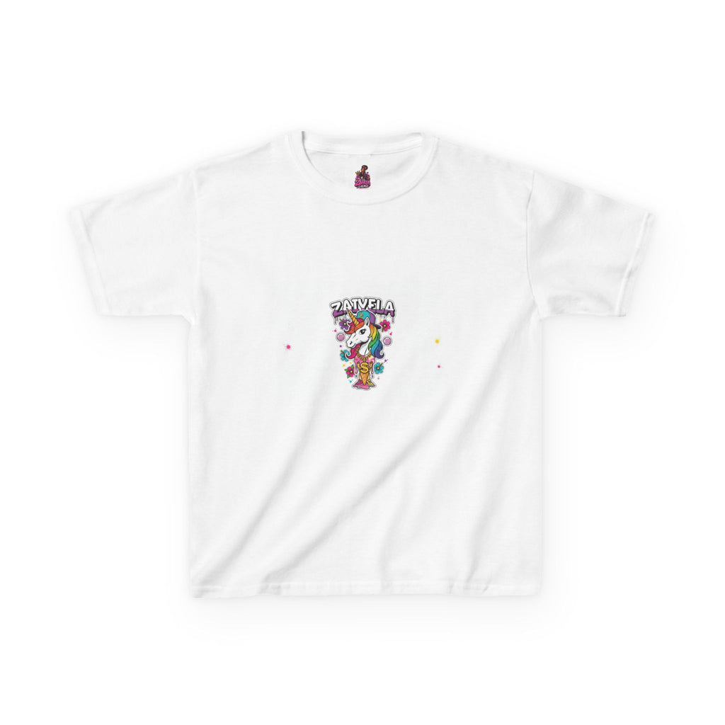 Kids T-Shirt Colorful Party Unicorn Stay Wild Graphic