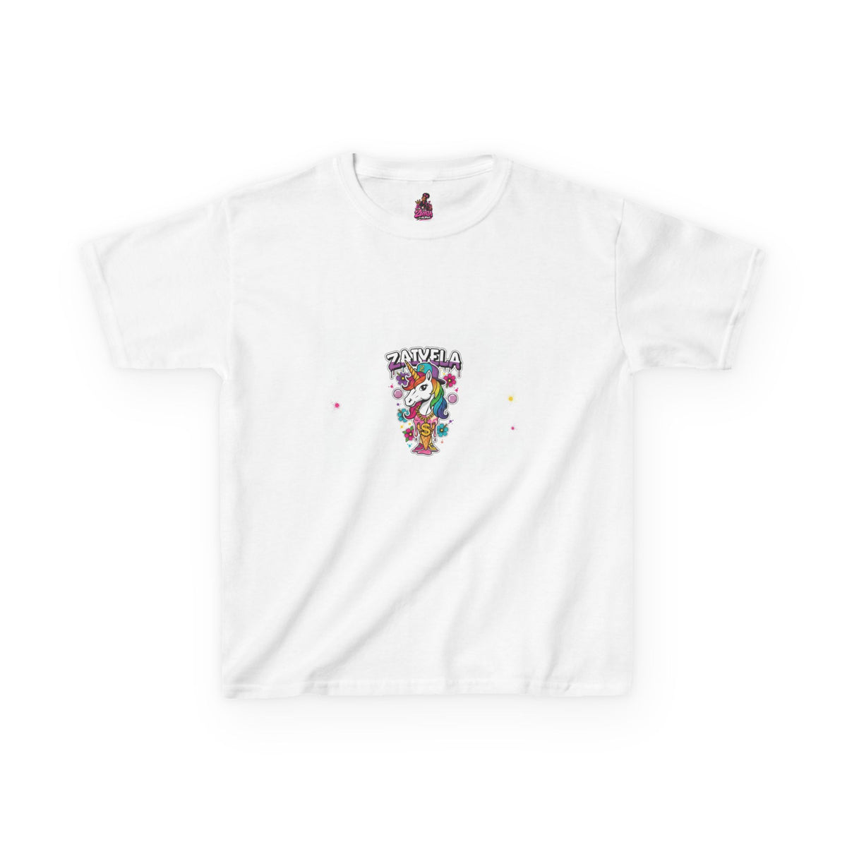 Kids T-Shirt Colorful Party Unicorn Stay Wild Graphic