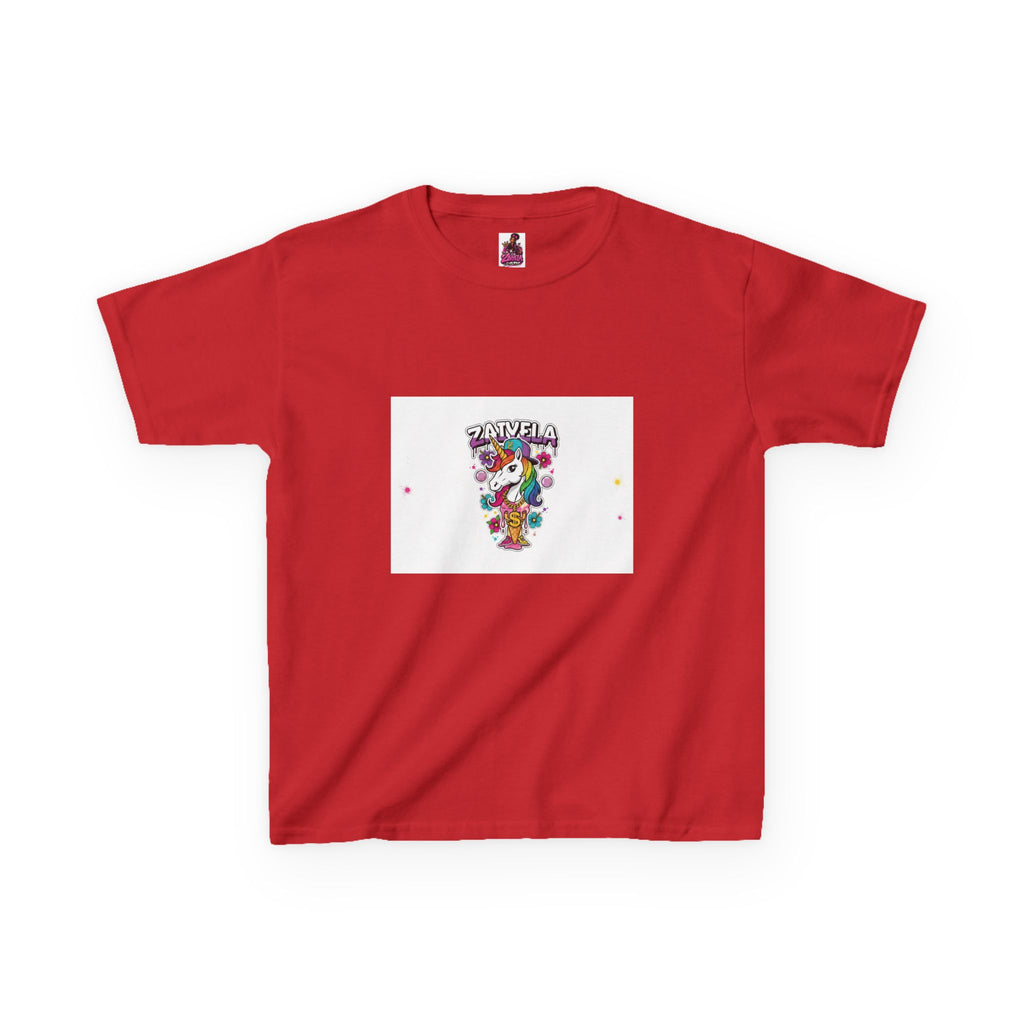 Kids T-Shirt Colorful Party Unicorn Stay Wild Graphic