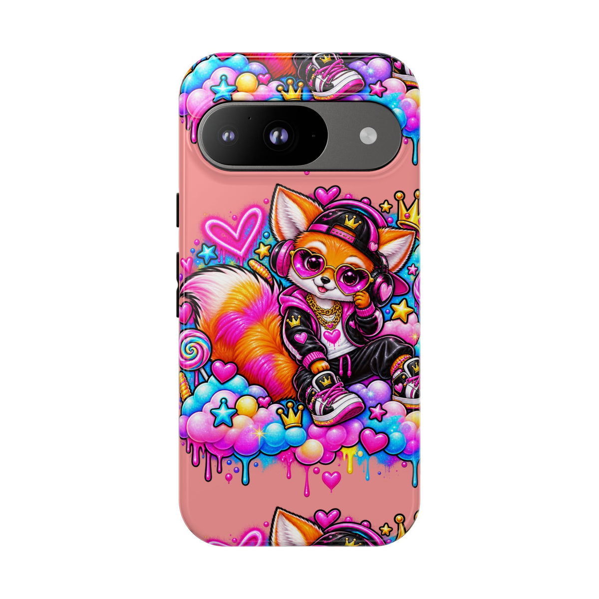 Cute Streetwear Fox Phone Case — Fox Streetwear Star