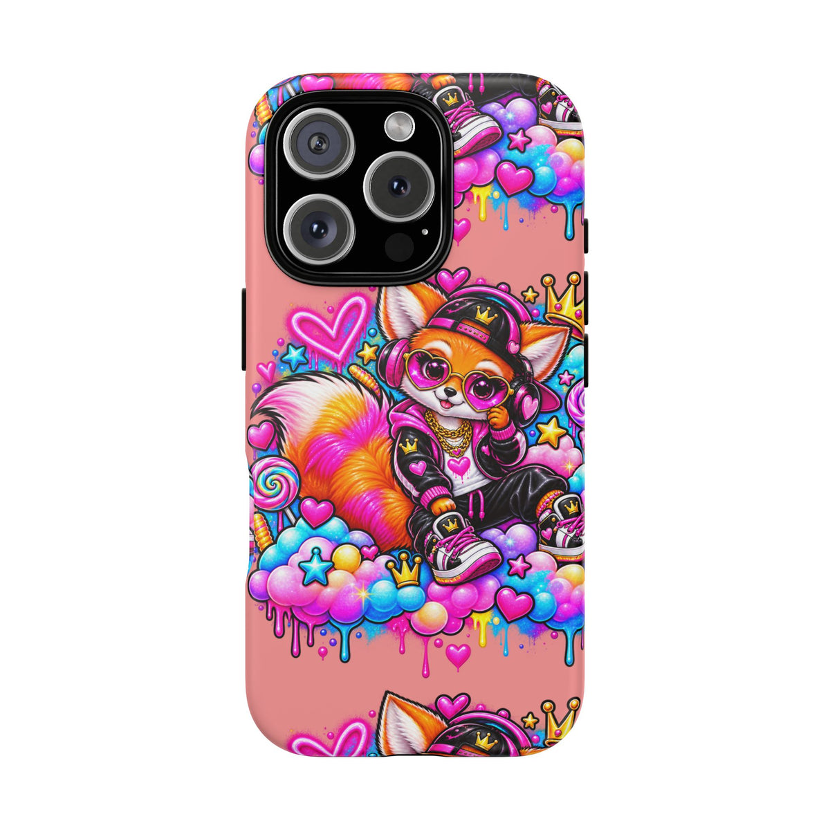 Cute Streetwear Fox Phone Case — Fox Streetwear Star