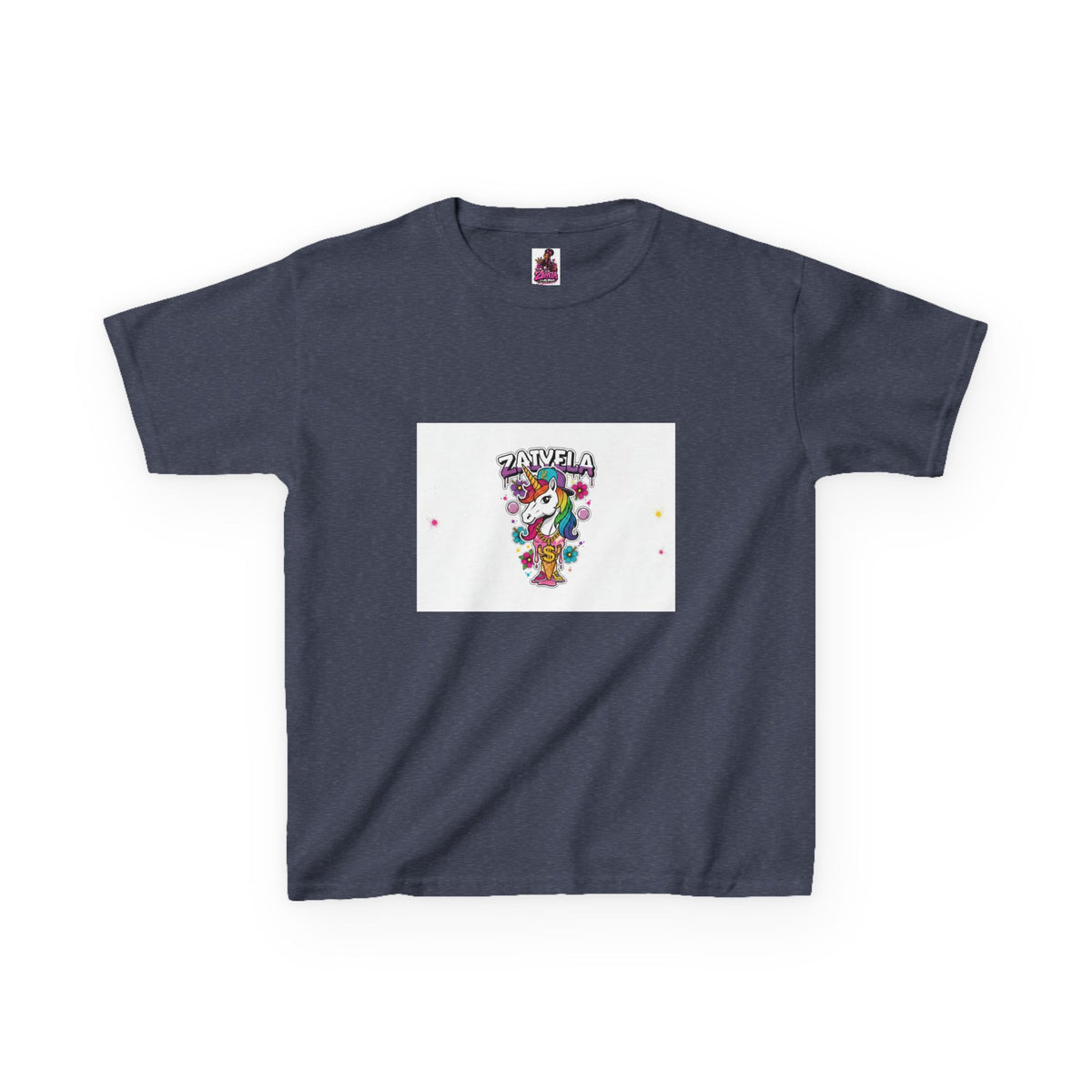 Kids T-Shirt Colorful Party Unicorn Stay Wild Graphic