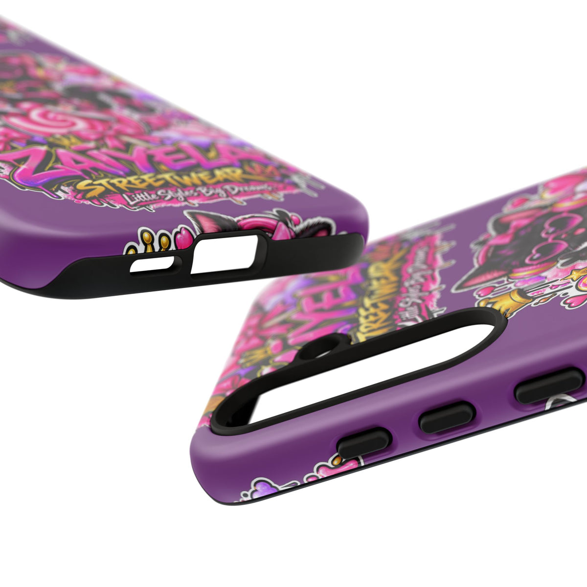 Cute Black Cat Candy Phone Case — Zaiyela Streetwear Magical Kitty