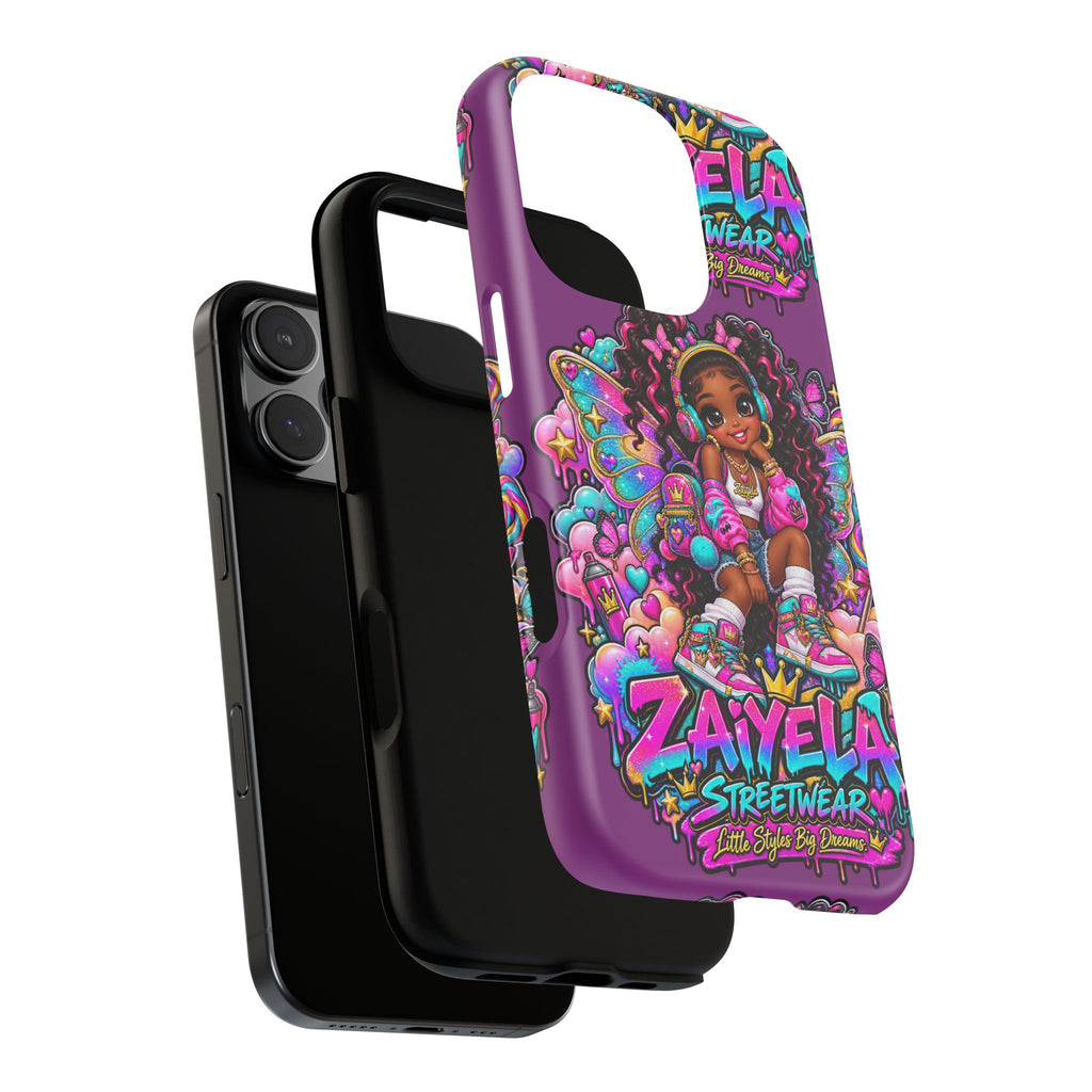 Cute Afro Rainbow Fairy Phone Case Fairy Streetwear Princess Protective Cover