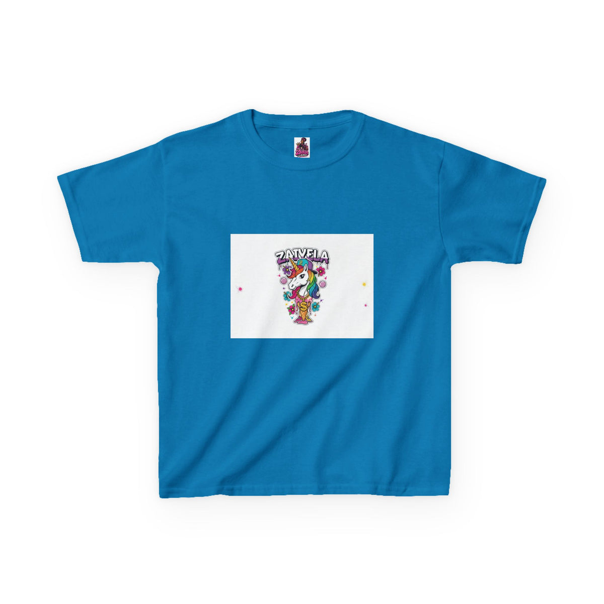 Kids T-Shirt Colorful Party Unicorn Stay Wild Graphic