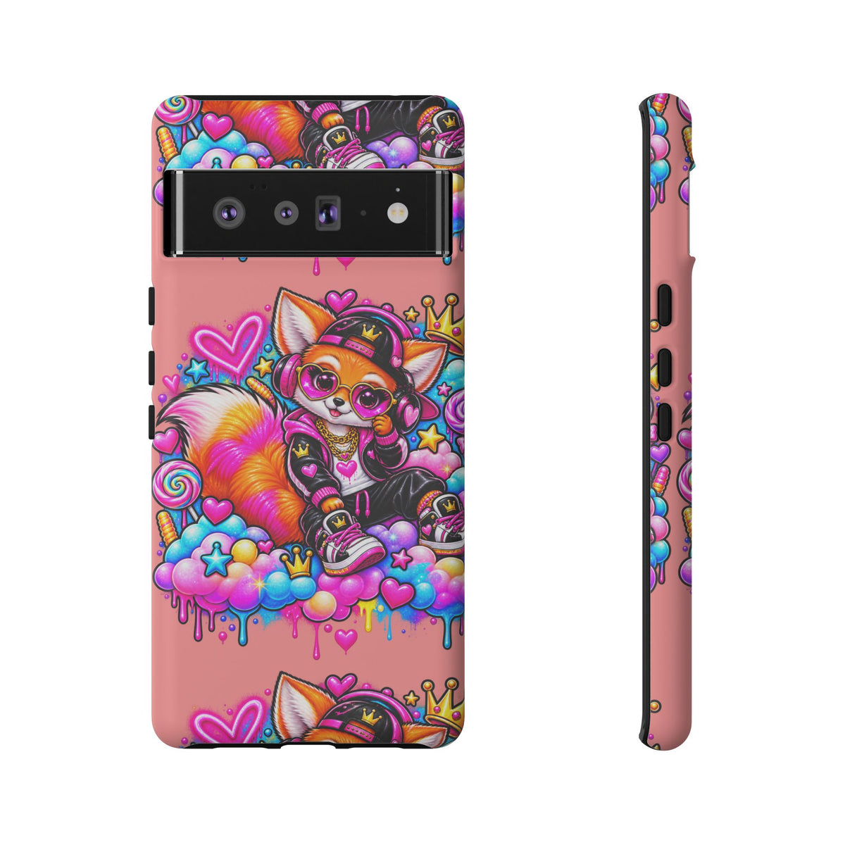 Cute Streetwear Fox Phone Case — Fox Streetwear Star