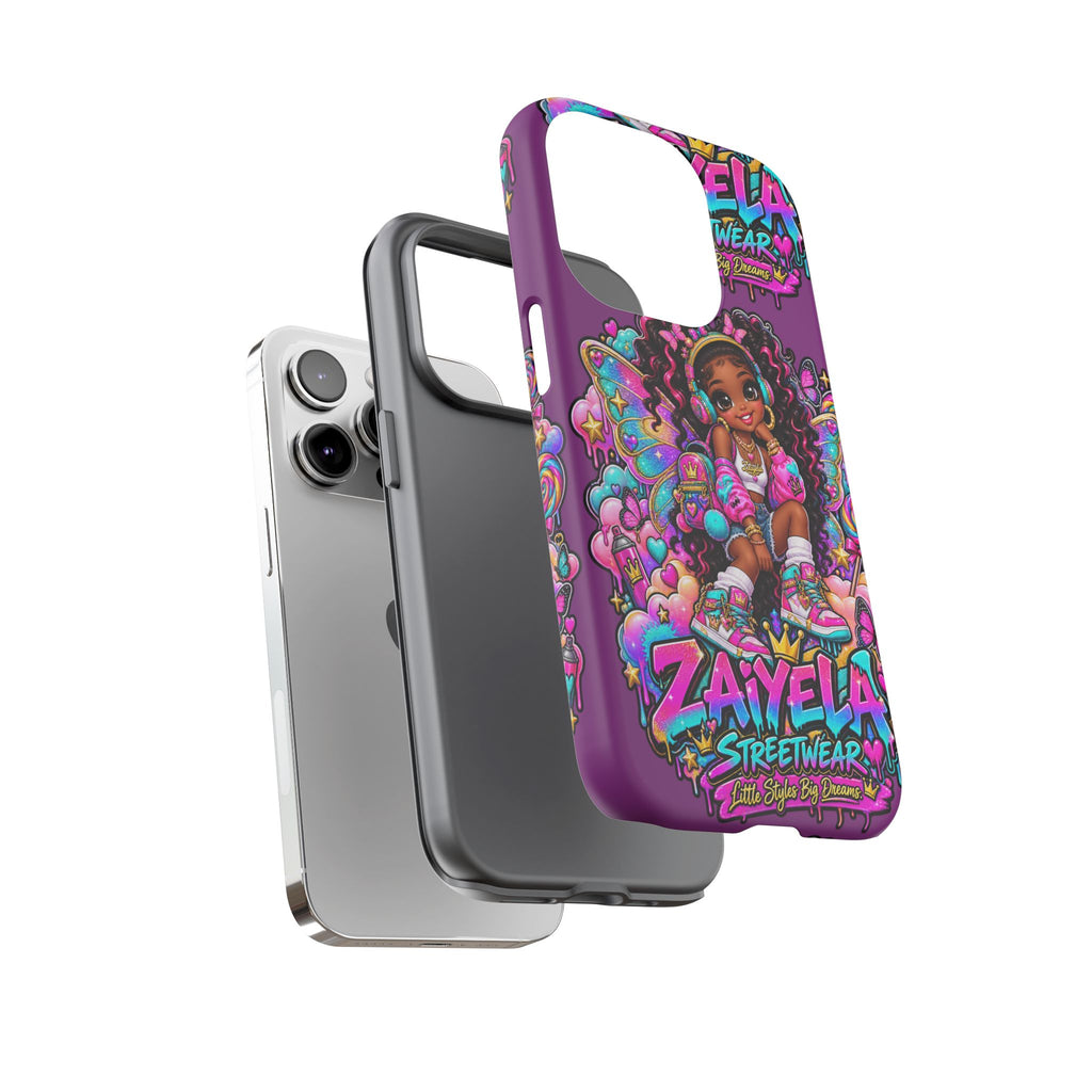 Cute Afro Rainbow Fairy Phone Case Fairy Streetwear Princess Protective Cover