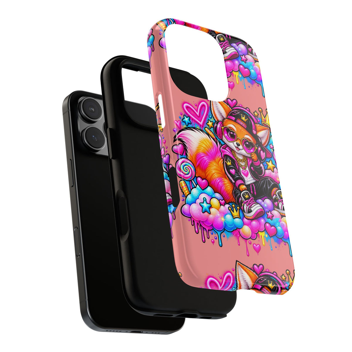 Cute Streetwear Fox Phone Case — Fox Streetwear Star