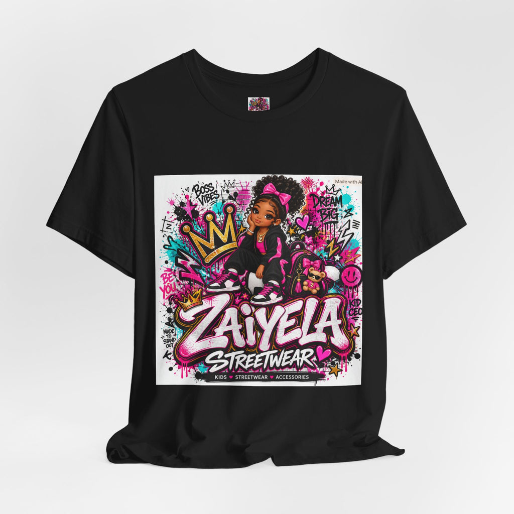 Zaiyela Streetwear Graffiti Tee