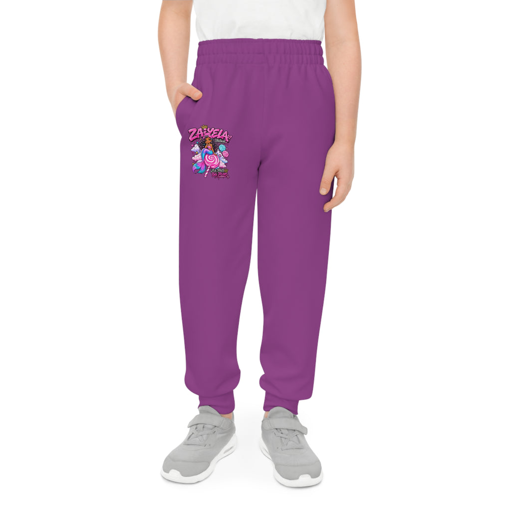 Youth Joggers with Colorful Monster Graphic Kids Sweatpants