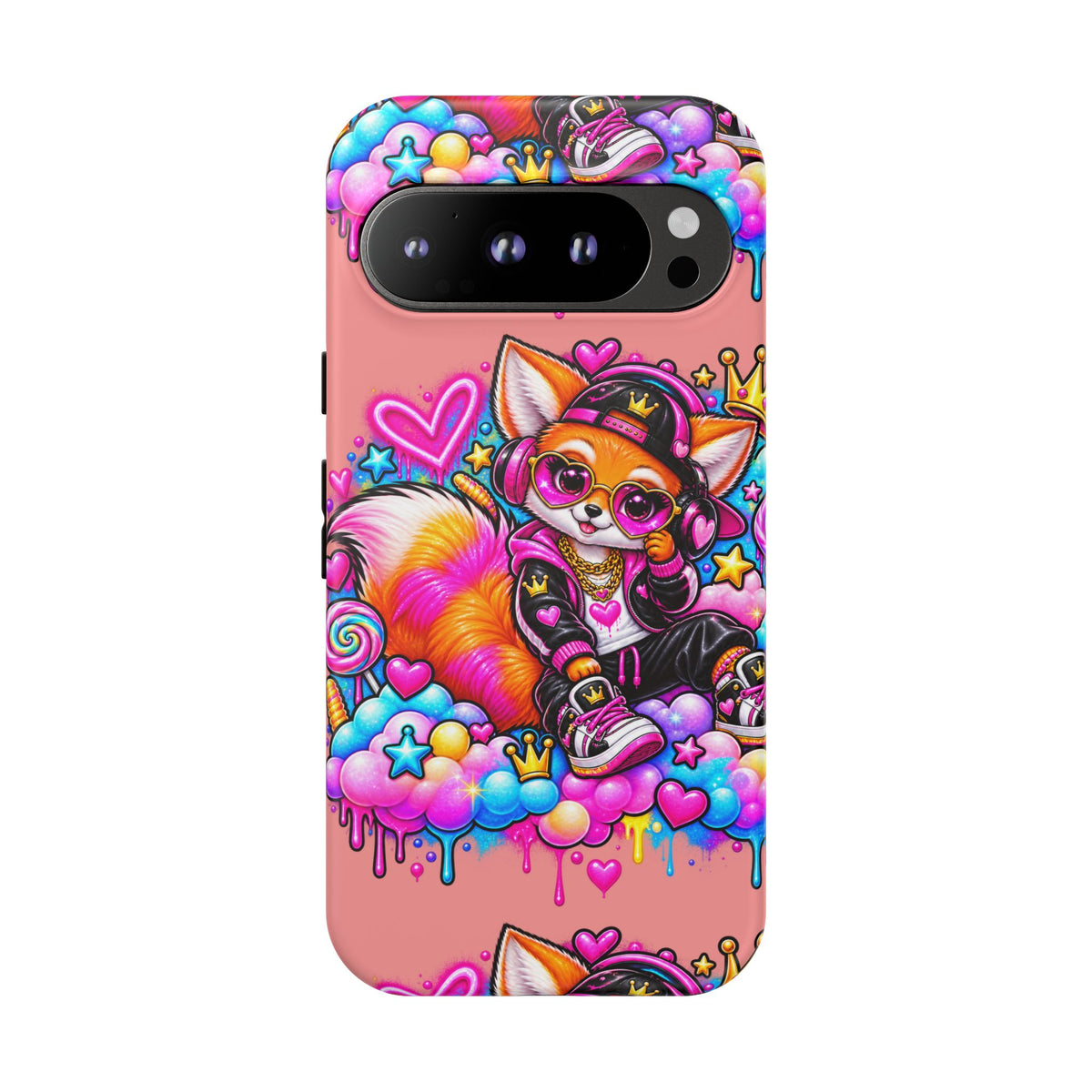 Cute Streetwear Fox Phone Case — Fox Streetwear Star