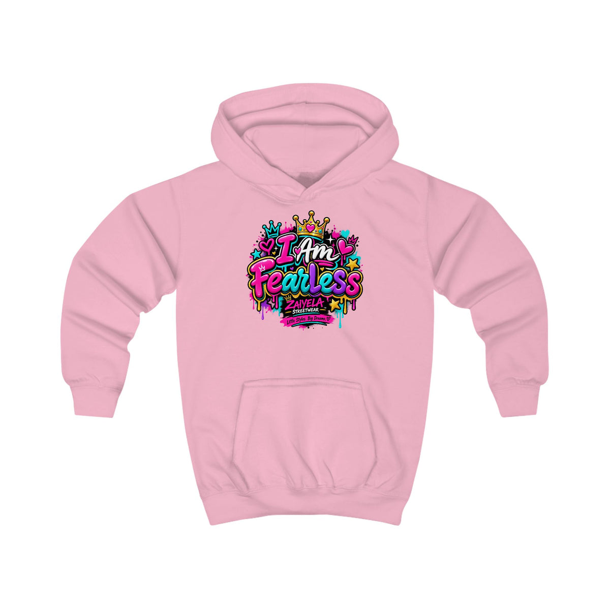 Kids Hoodie I am Fearless