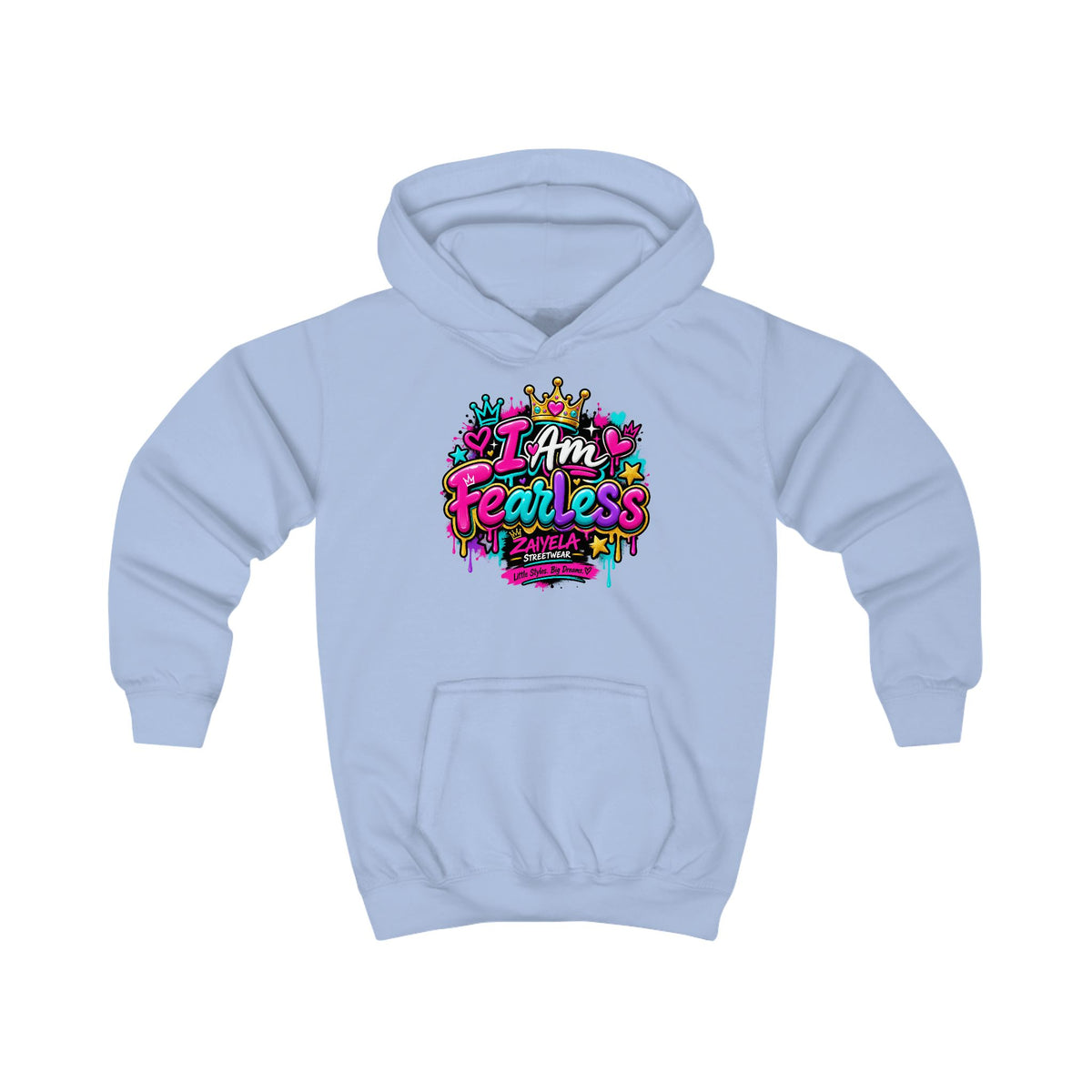 Kids Hoodie I am Fearless