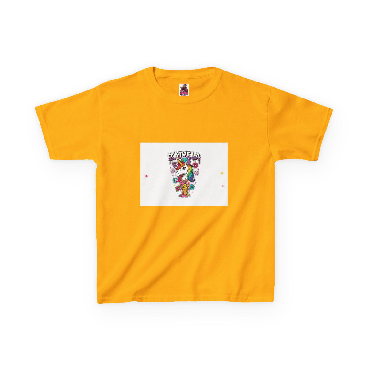 Kids T-Shirt Colorful Party Unicorn Stay Wild Graphic
