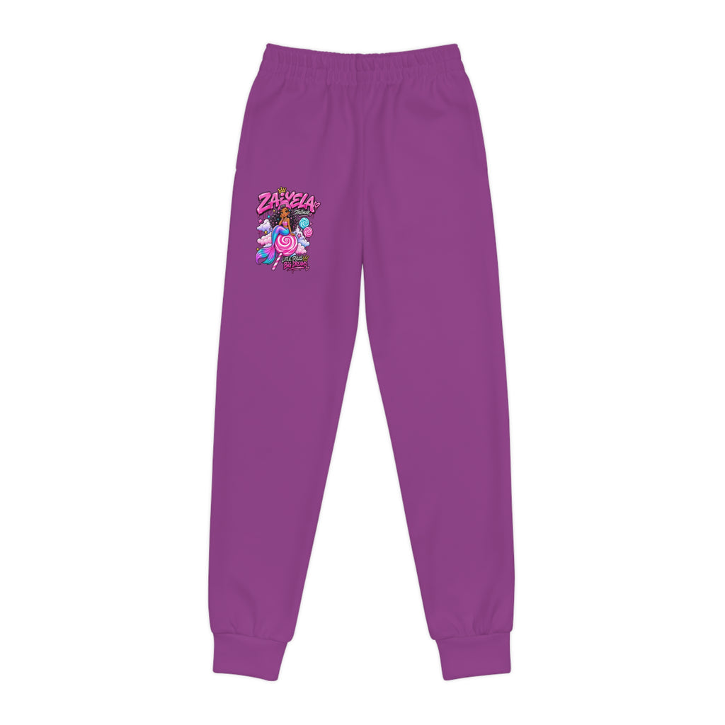 Youth Joggers with Colorful Monster Graphic Kids Sweatpants