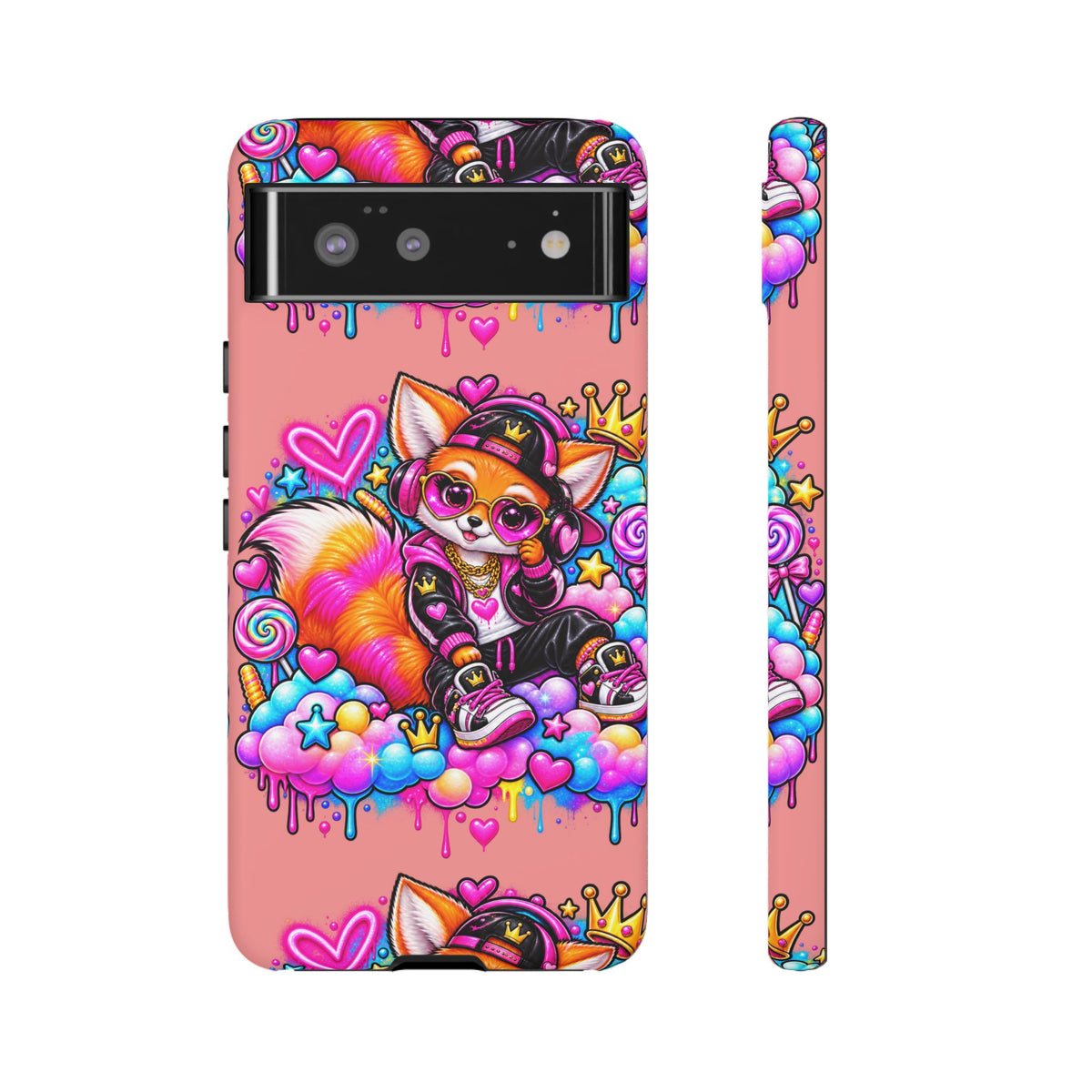 Cute Streetwear Fox Phone Case — Fox Streetwear Star