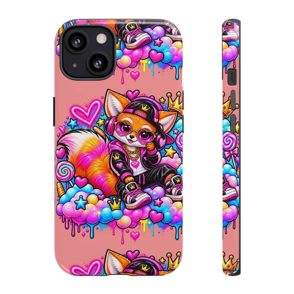Cute Streetwear Fox Phone Case — Fox Streetwear Star