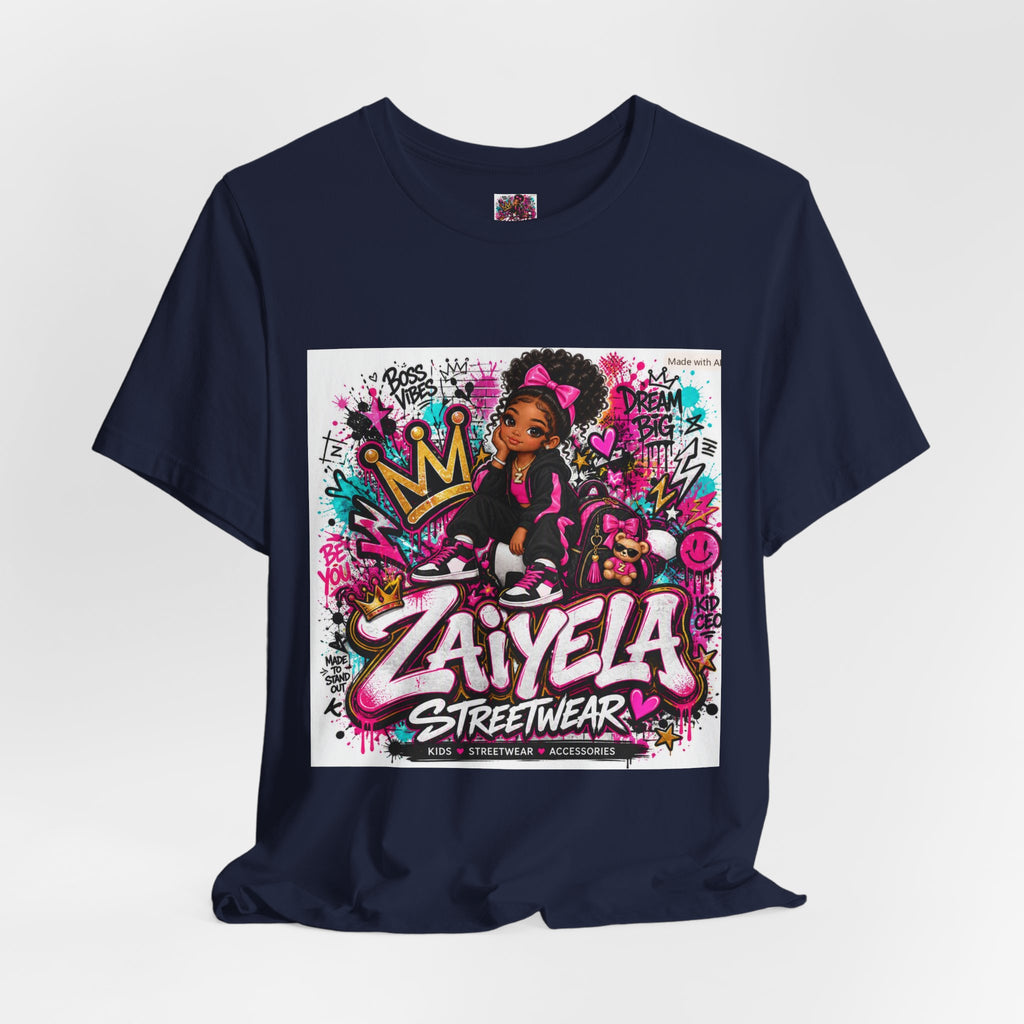 Zaiyela Streetwear Graffiti Tee