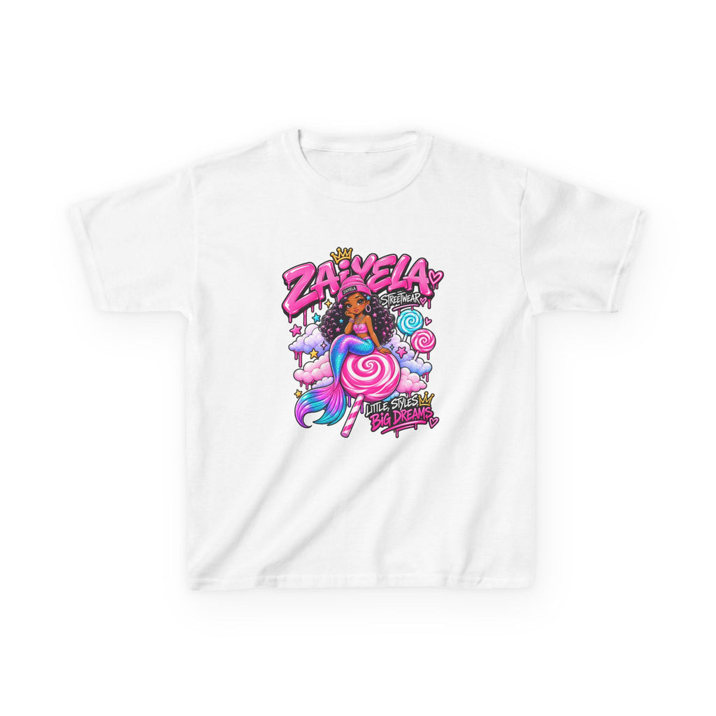 Kids Tee  Zaiyela  Candy Cloud Girl Graphic