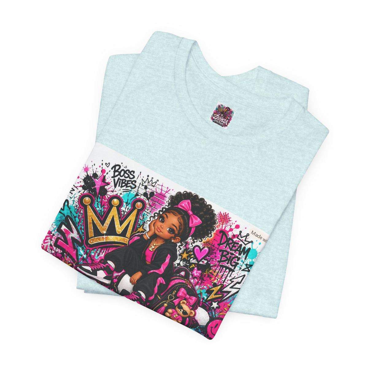 Zaiyela Streetwear Graffiti Tee