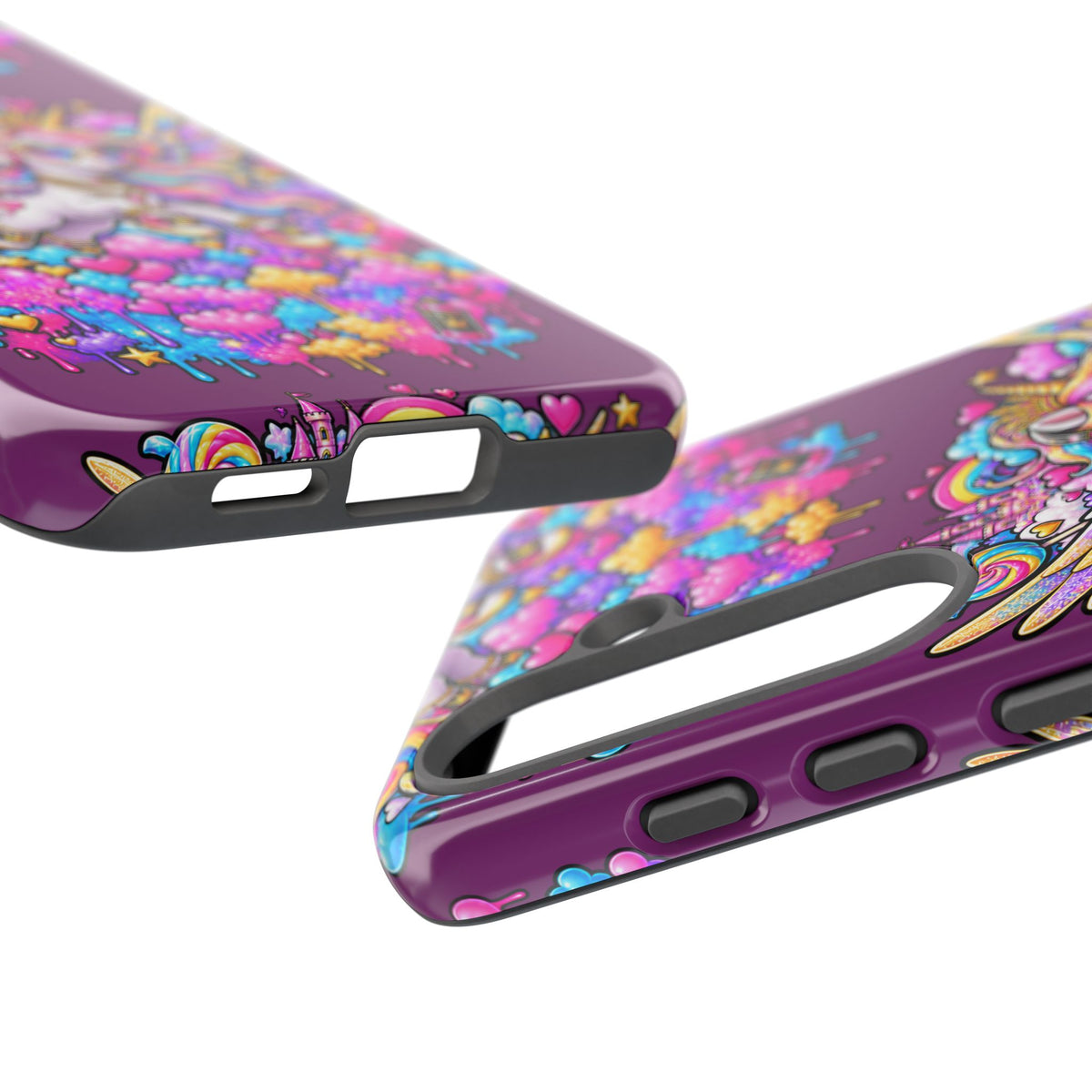 Unicorn Cute Tough Case — Colorful Rainbow Pegasus Phone Case